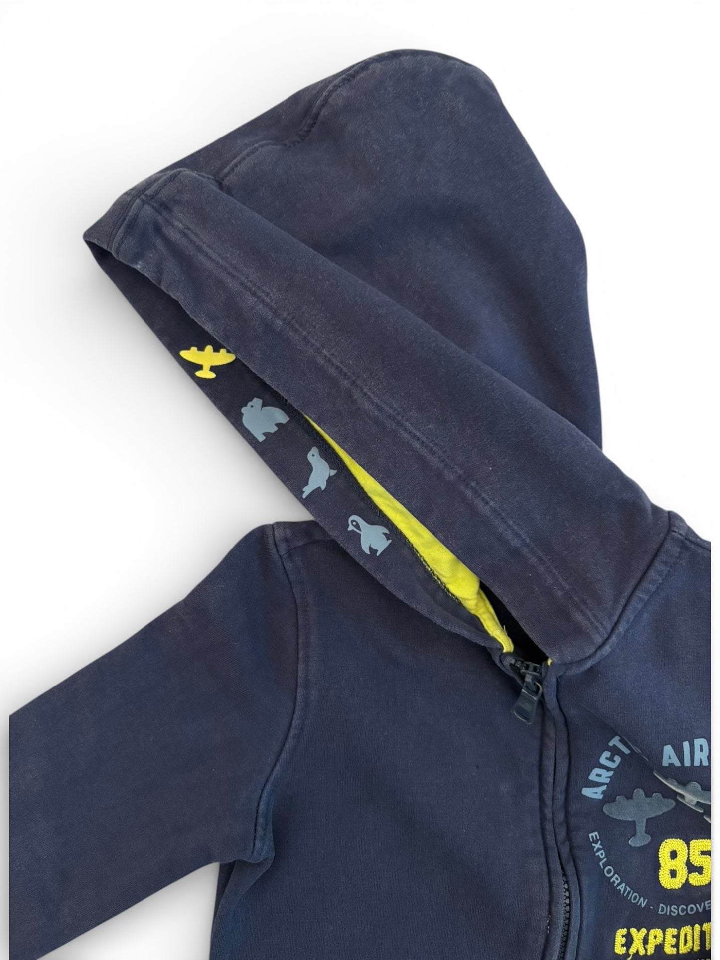 Original Marines Navy Hooded Sweatshirt (18-24M / 86)