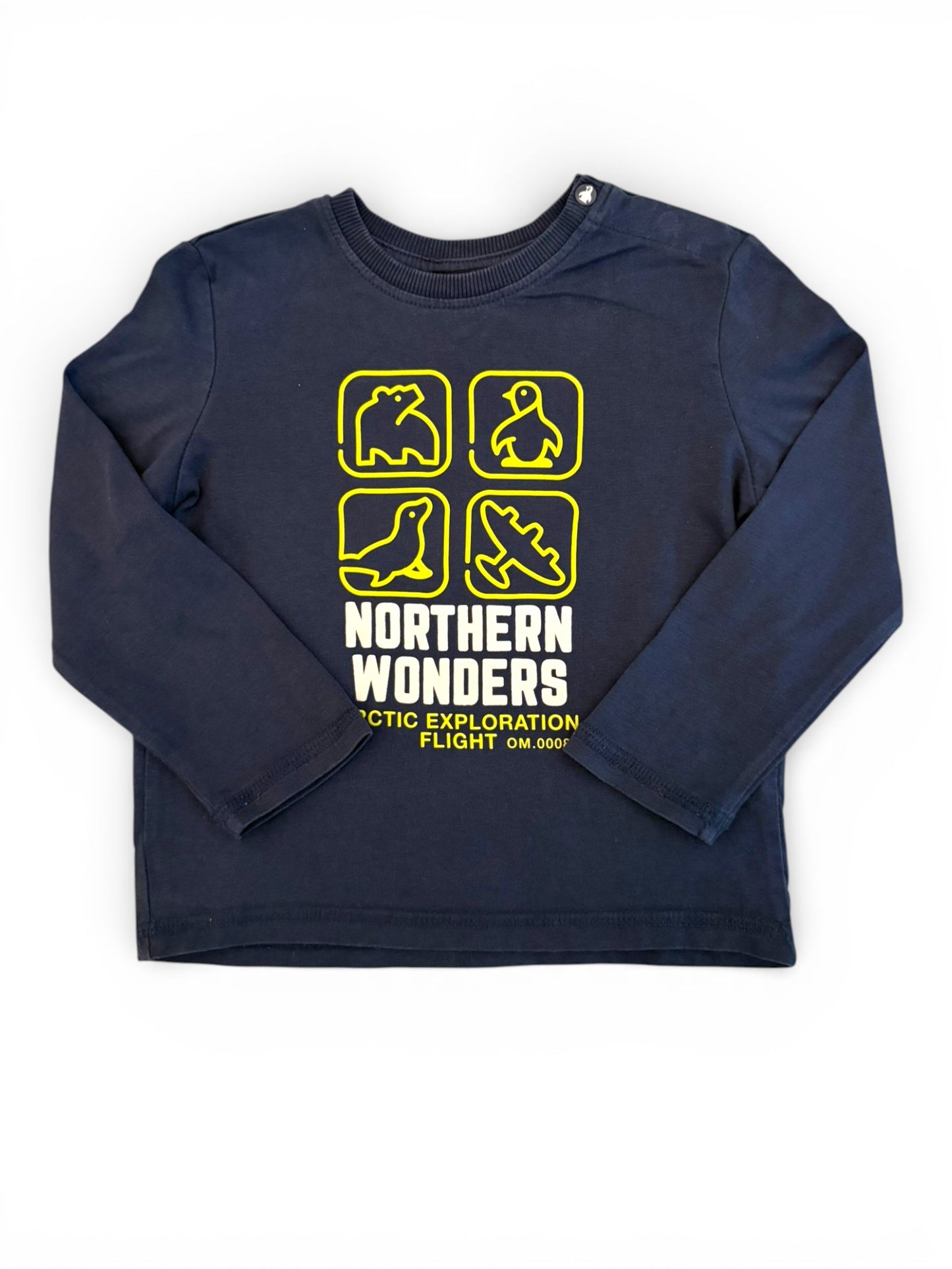 Original Marines Navy Long Sleeve T-Shirt (18-24M / 86)