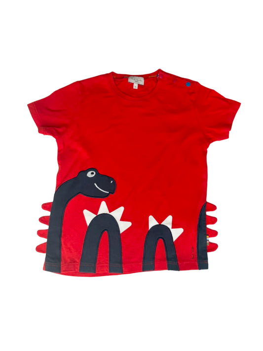 Paul Smith Red Dinosaur T-Shirt (3Y)
