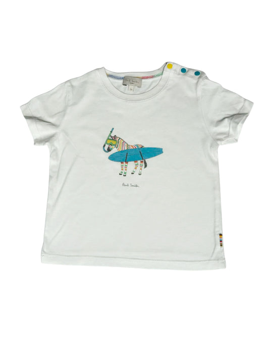 Paul Smith Zebra Surfing T-Shirt (2Y)