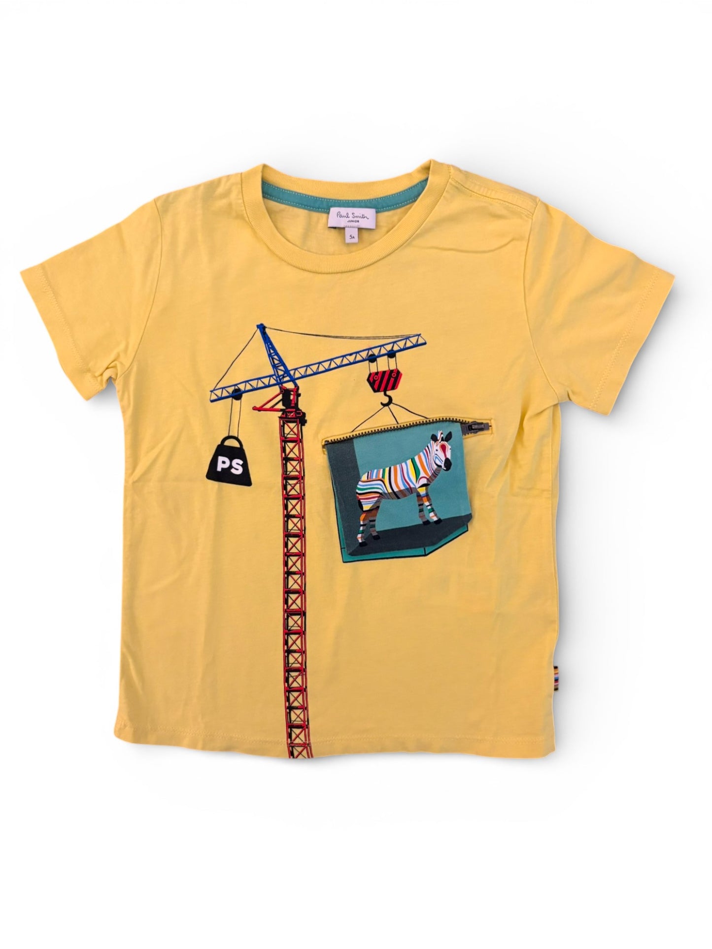 Paul Smith Yellow Zebra T-Shirt (5Y)