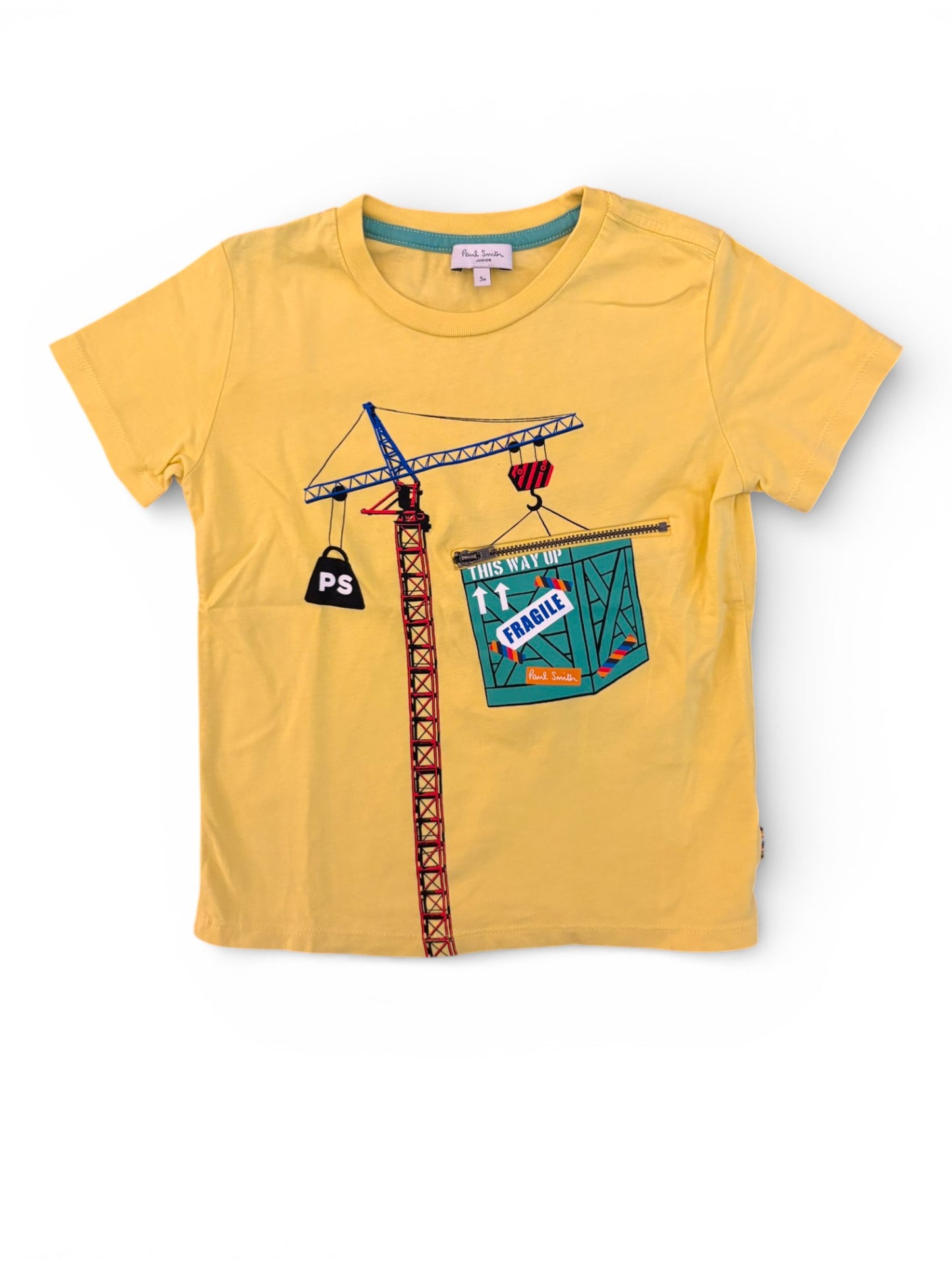 Paul Smith Yellow Zebra T-Shirt (5Y)