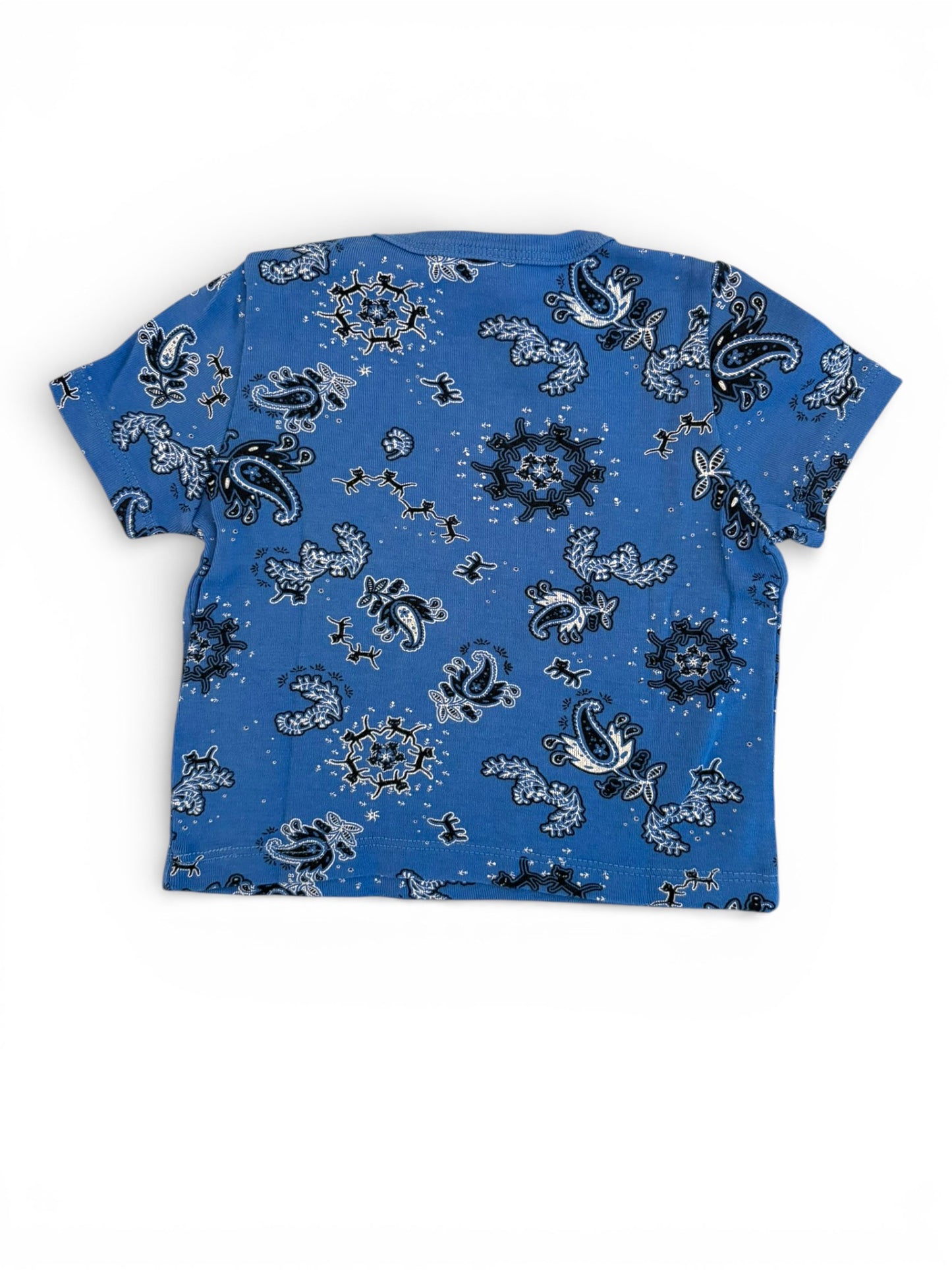 Petit Bateau Blue Bandana Print T-Shirt (6M / 67)