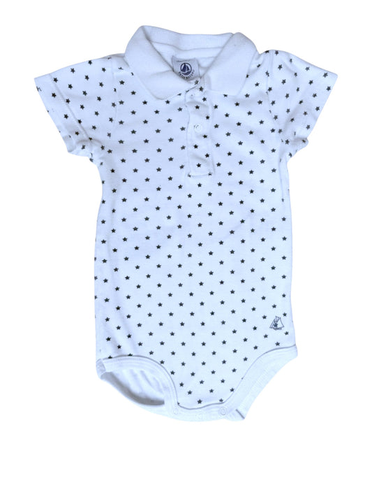 Petit Bateau Polo-Body (12M)