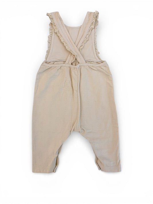 Petit Bateau Cream Pointelle Romper (18M / 81)