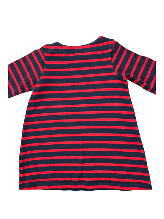 Petit Bateau Striped Dress (18M)