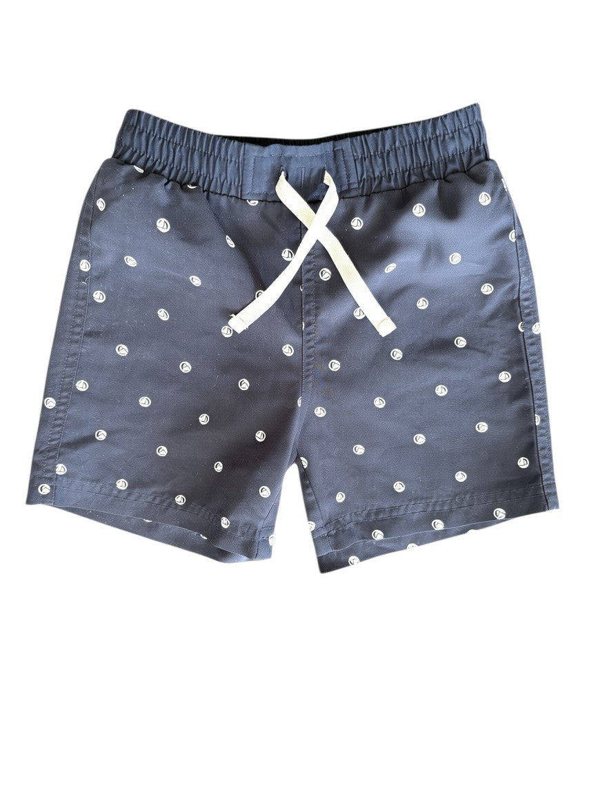 Petit Bateau Navy Swim Trunks (3Y)
