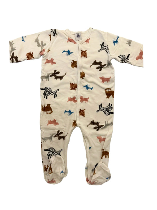 Petit Bateau Animal Print Pajamas (24M)