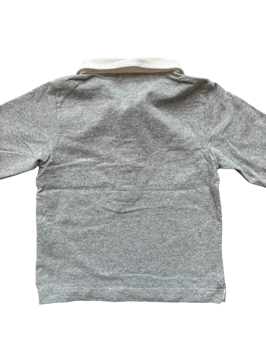 Polo Rugby Gris Petit Bateau (18M)
