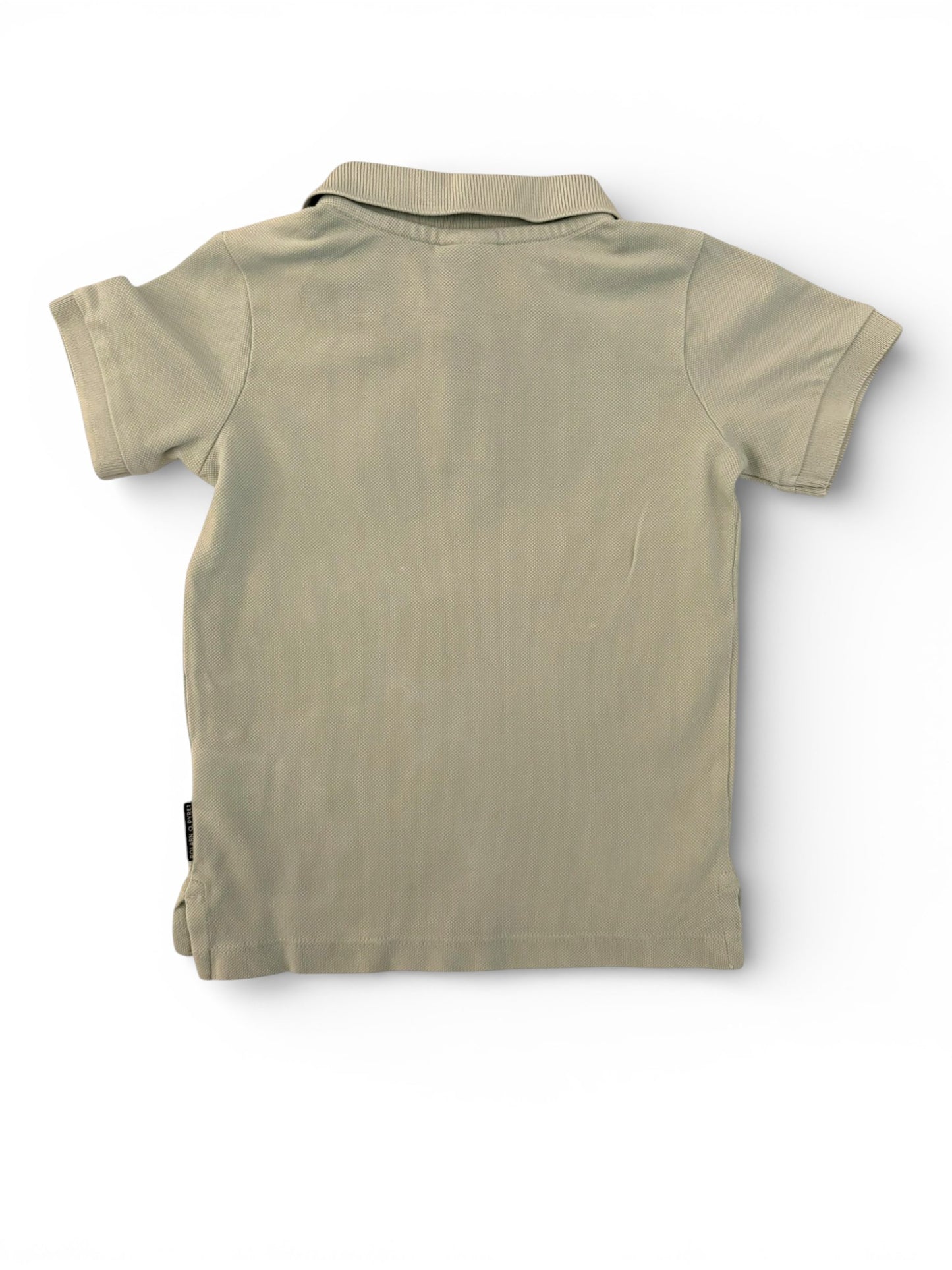 Polarn O. Pyret Sage Polo Shirt size 2-3Y / 98 - second hand baby clothing