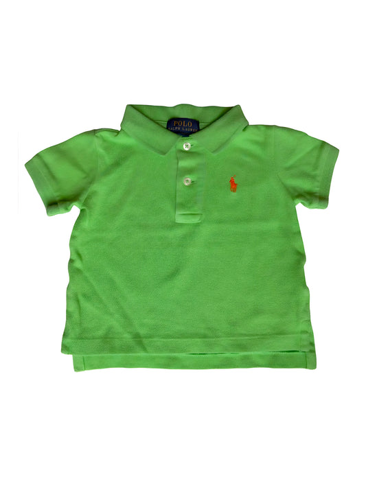 Polo Ralph Lauren Green Polo Shirt (9M)