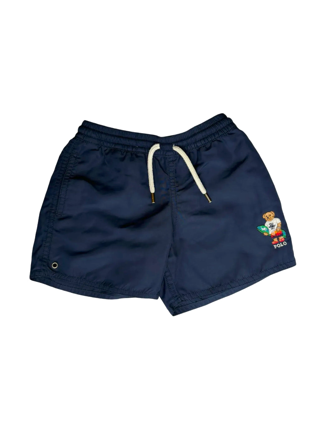 Maillot de bain Polo Ralph Lauren bleu marine à motif ours (2 ans)