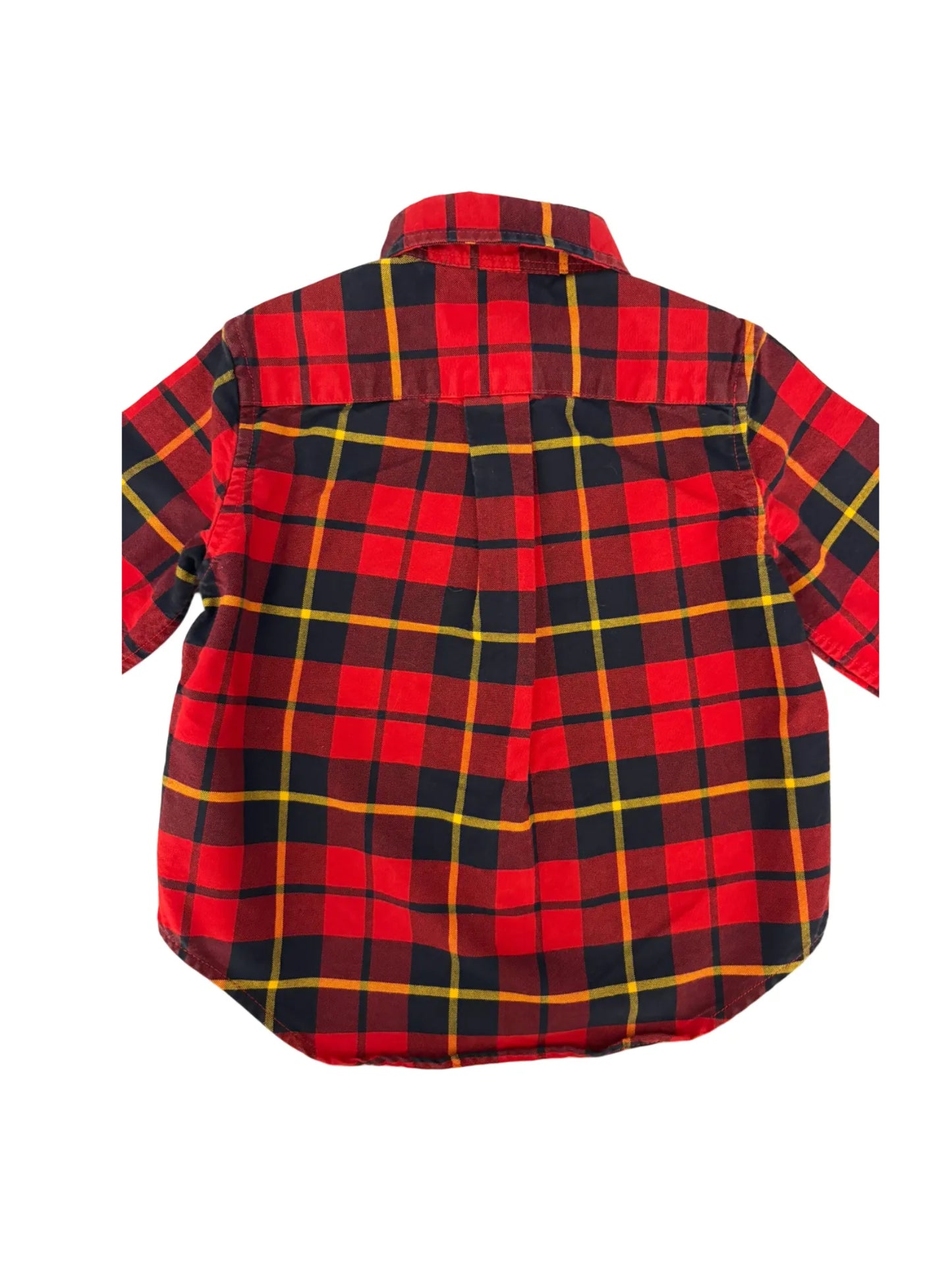 Ralph Lauren Red Plaid Shirt (2Y)