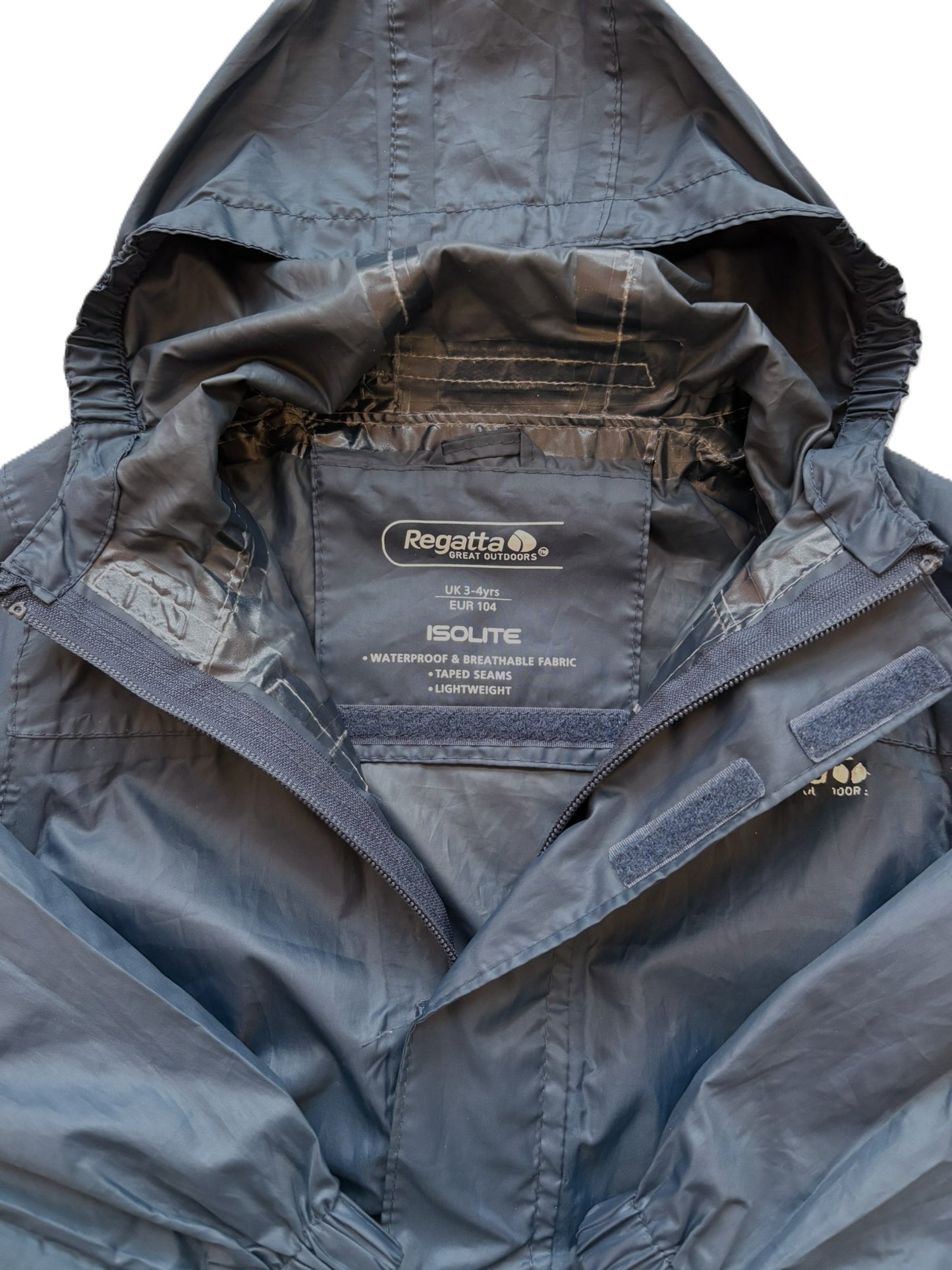 Regatta Navy Wasserdichte Jacke (3-4 Jahre / 104)