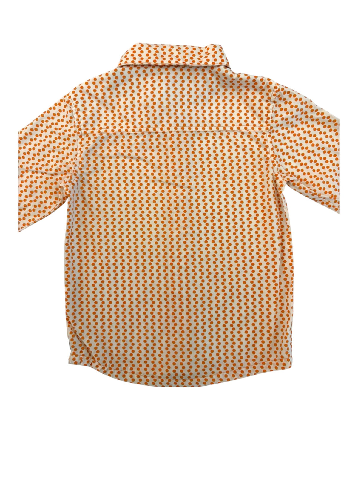 Rumbl Orange Print Shirt size 4Y - second hand baby clothing