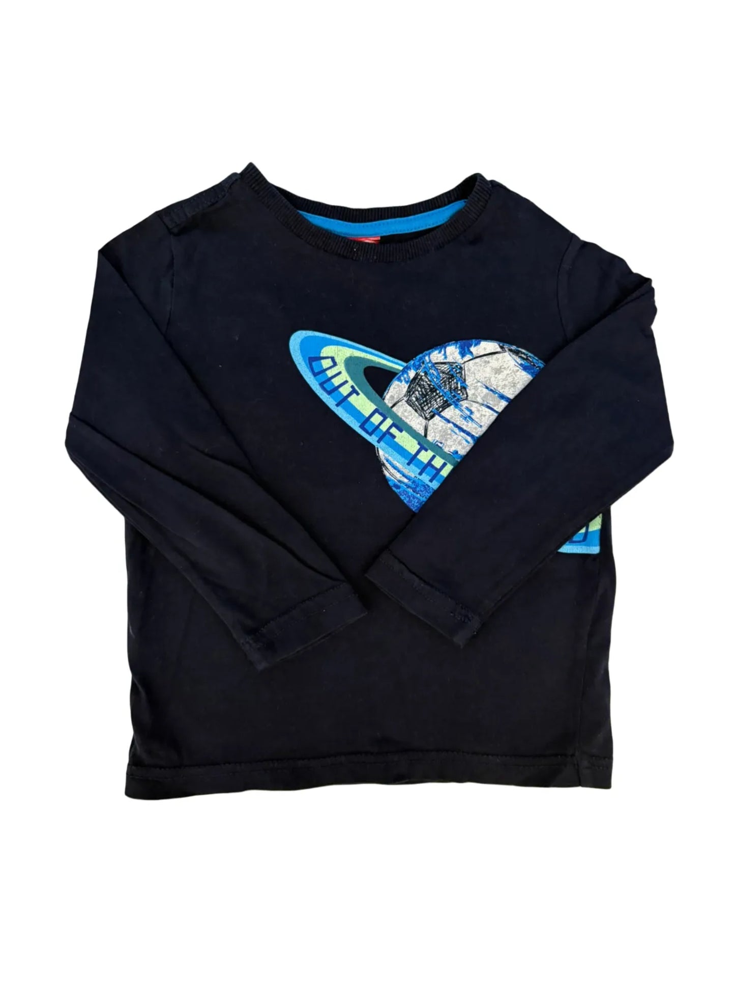 S.Oliver Navy Long-Sleeved T-Shirt (2Y)