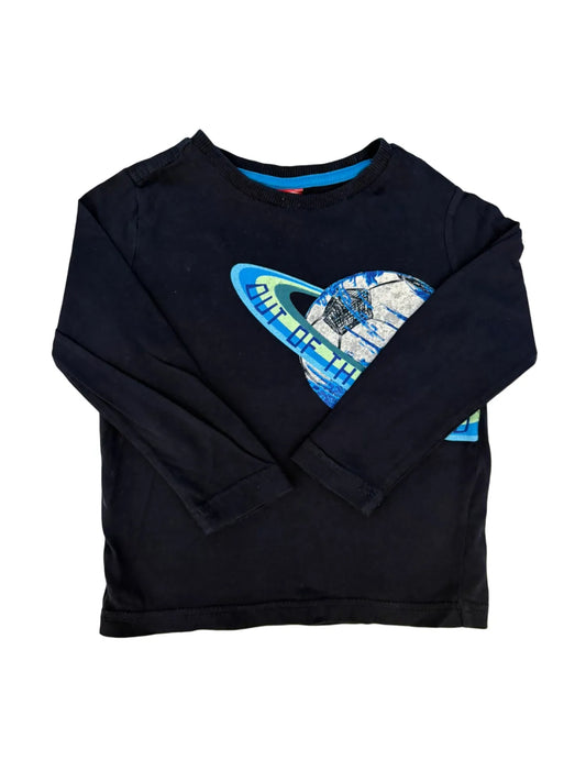 S.Oliver Navy Long-Sleeved T-Shirt (2Y)