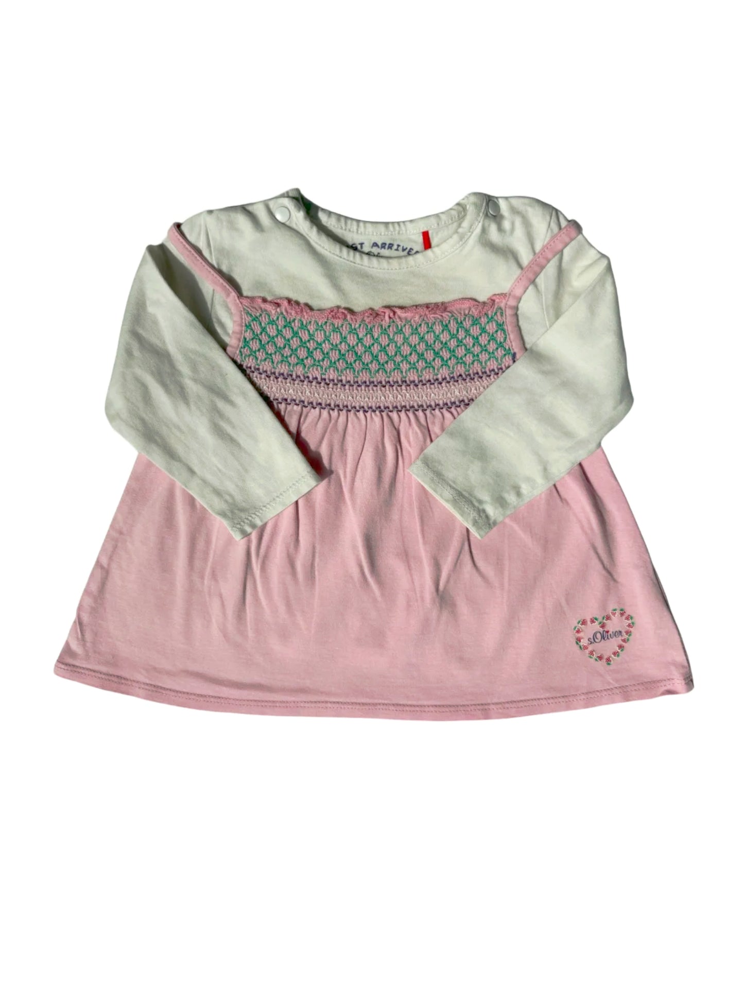 S.Oliver Smocked Tunic Dress (3M / 62cm)