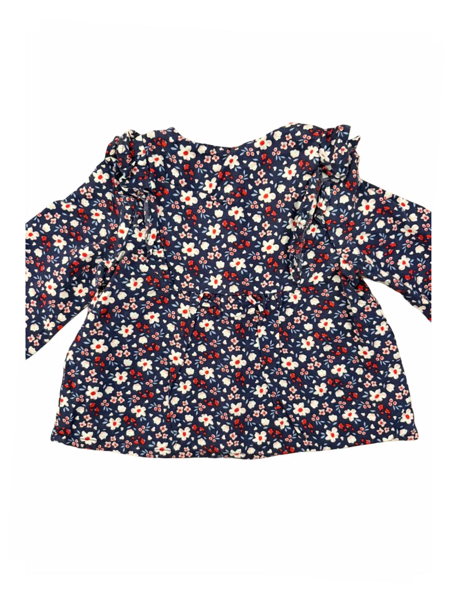 Sergent Major Navy Floral Blouse (18M)