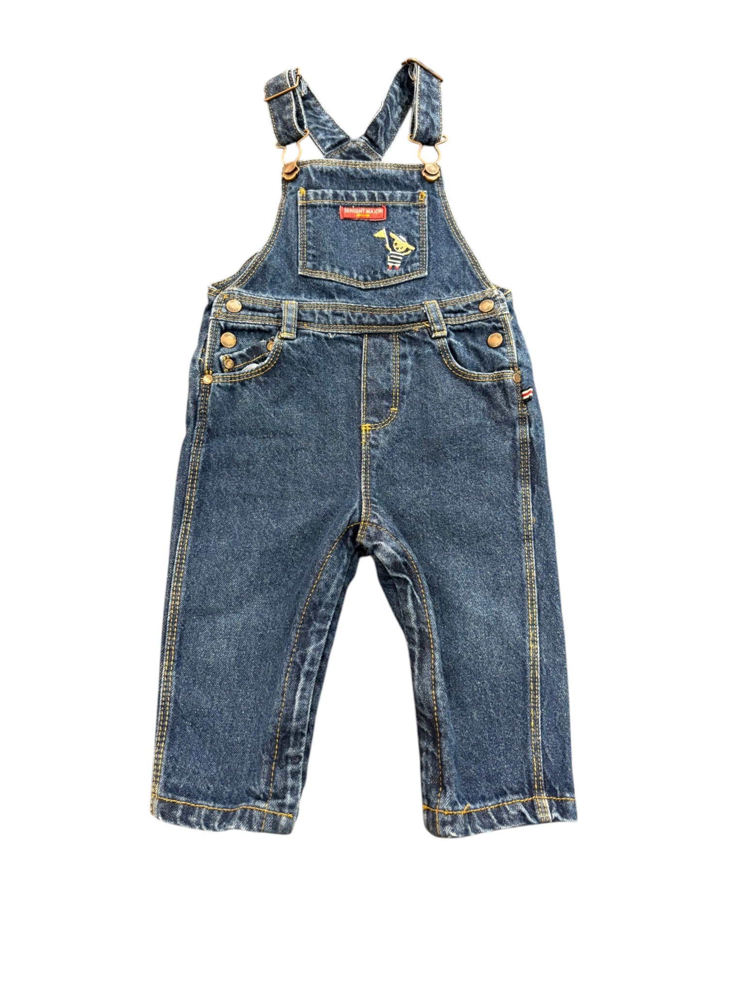 Sergent Major Denim Overalls size 18M - second hand baby clothing