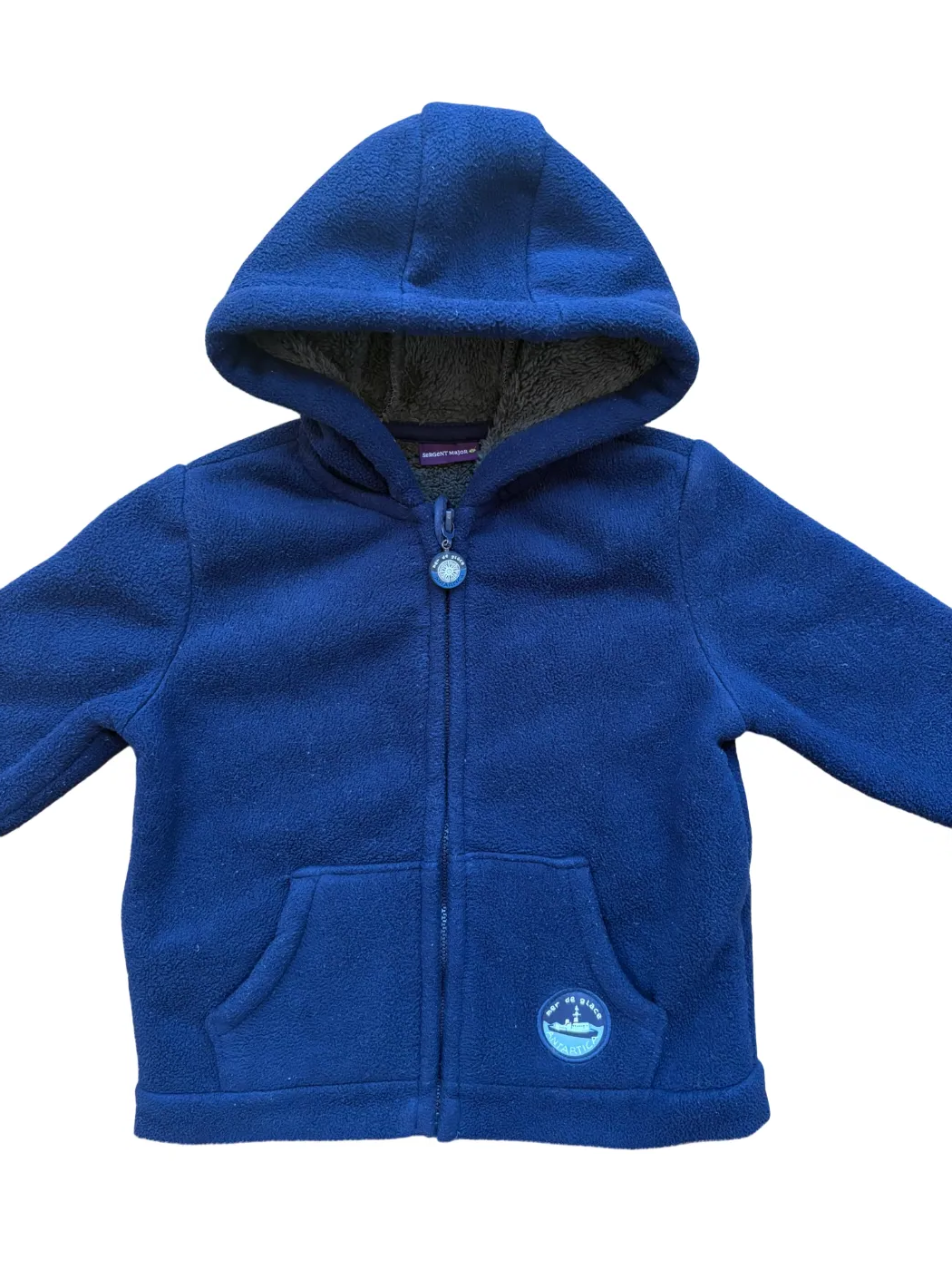 Gilet zippé en polaire bleu marine Sergent Major (3 ans / 98)