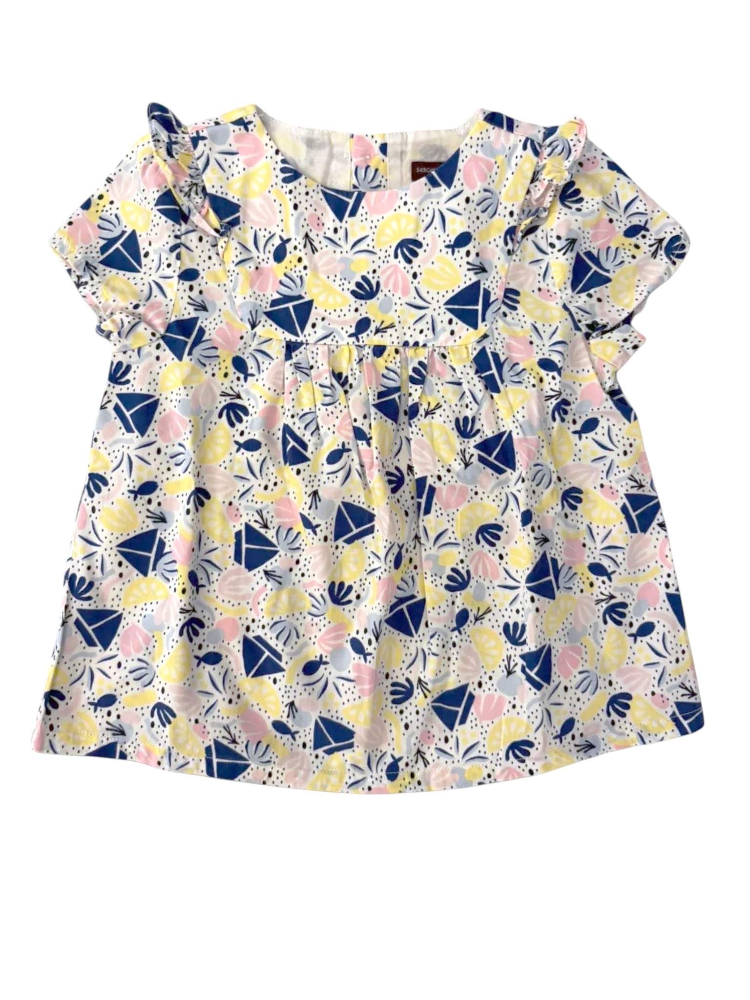 Sergent Major Sailboat Tunic size 3Y - second hand baby clothing
