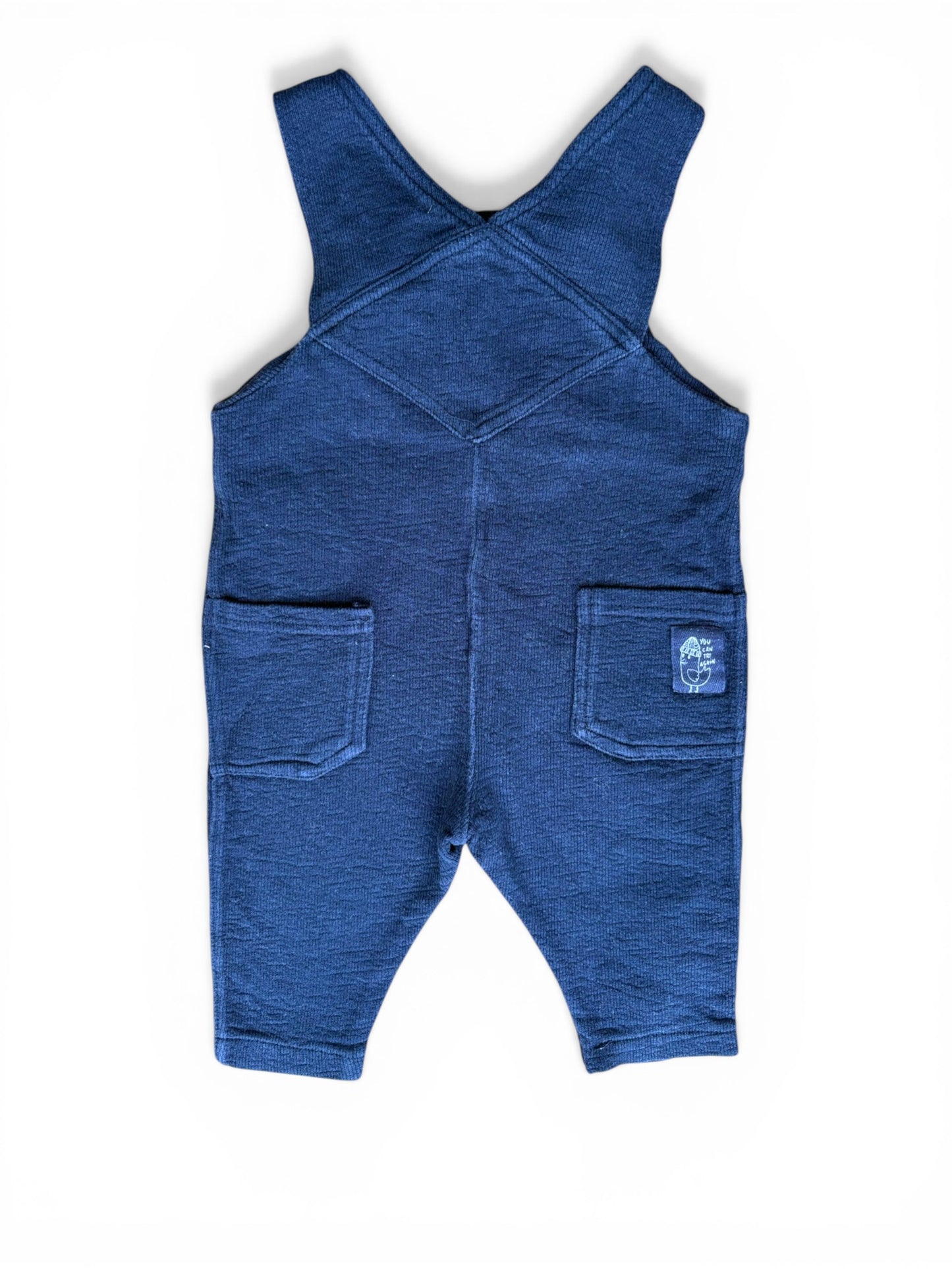 Sfera Navy Blue Overalls (12-18M)