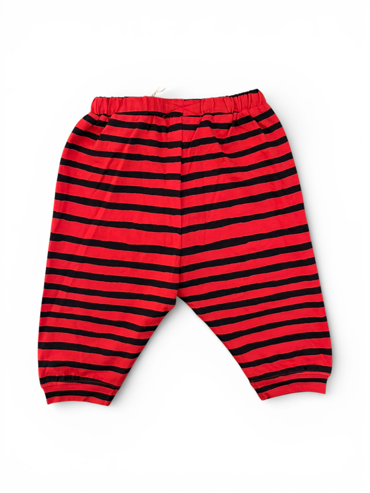 Pantalon rayé rouge et noir Soft Gallery (3M)