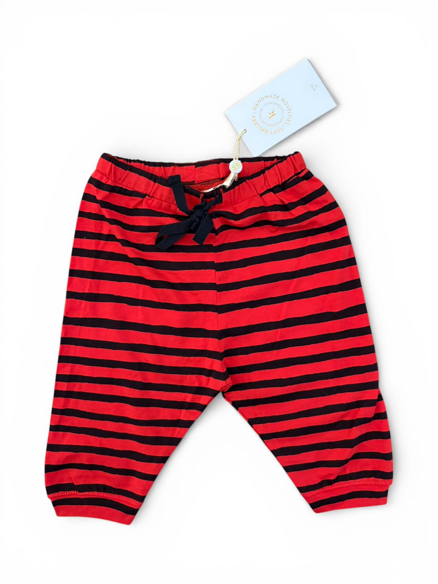 Pantalon rayé rouge et noir Soft Gallery (3M)