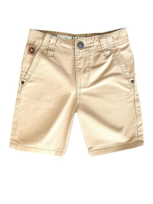 Someone Beige Shorts (4Y / 104)