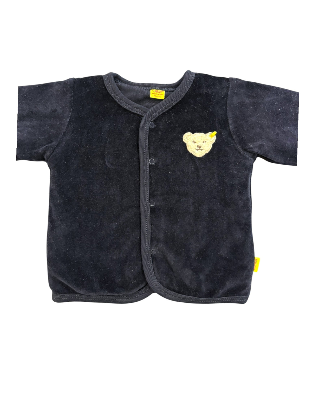 Veste en velours noir Steiff (6 mois)