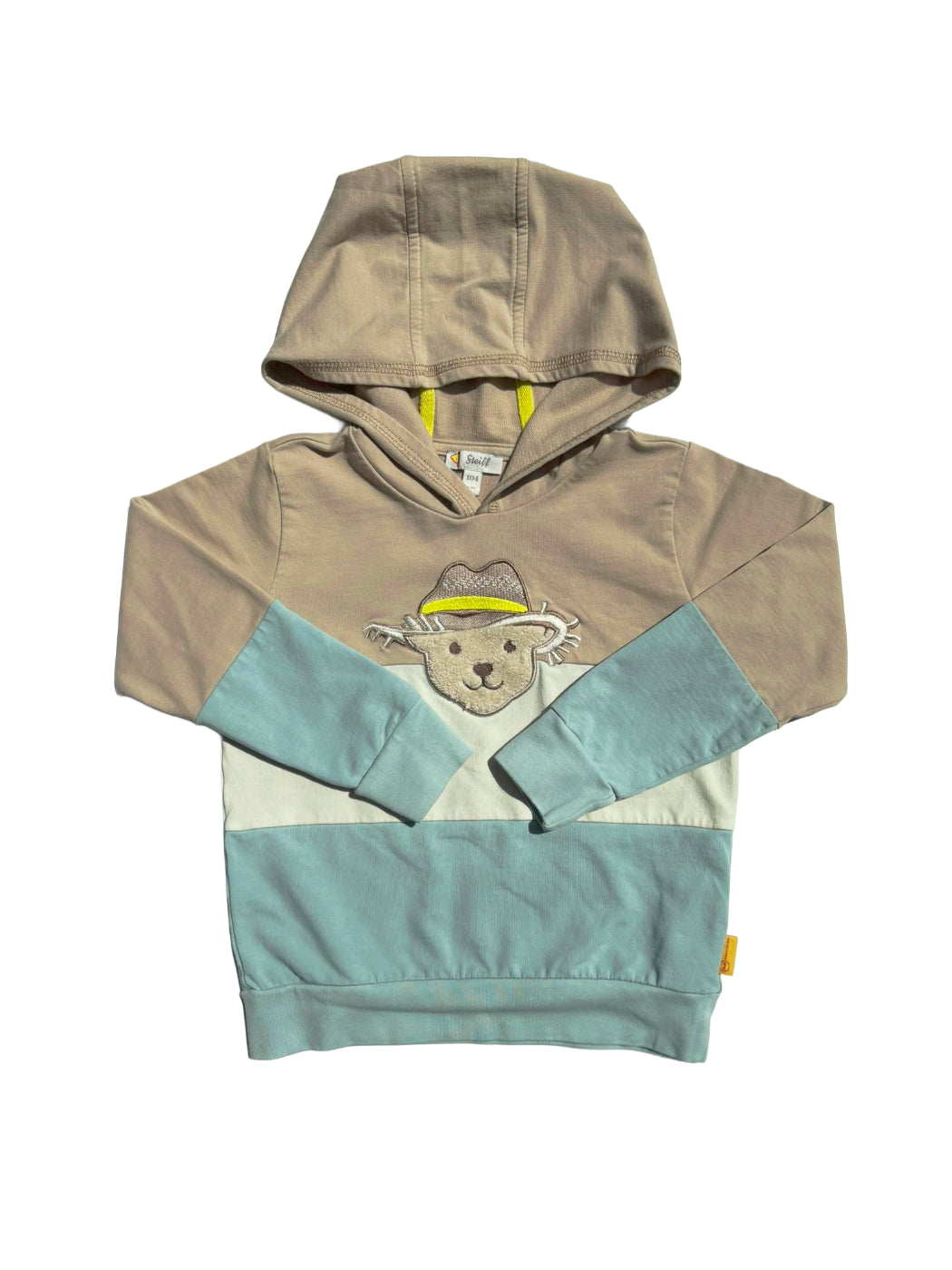 Steiff Bear Colorblock Hoodie (4Y)
