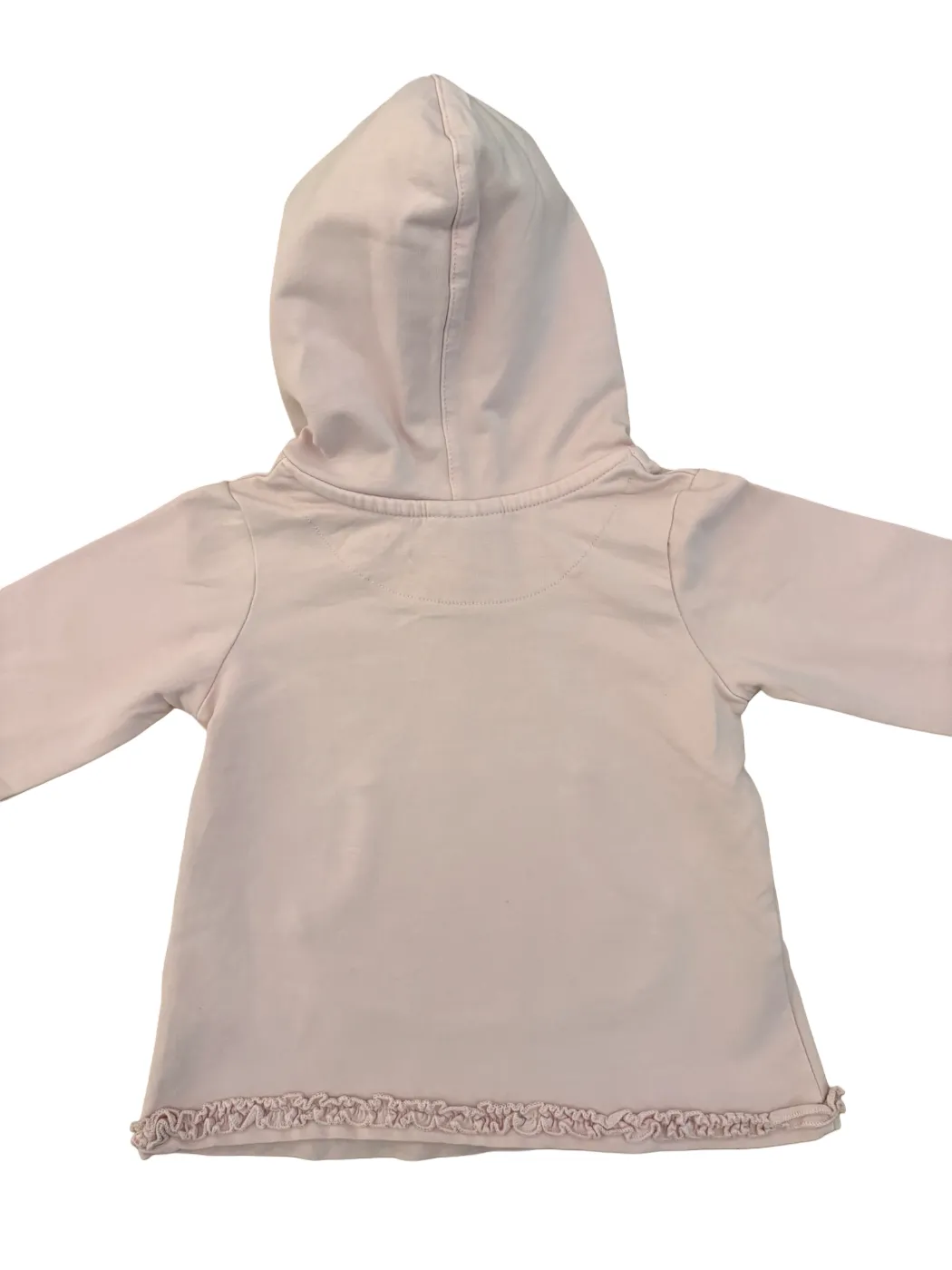 Steiff Pink Ruffled Hoodie (2Y)