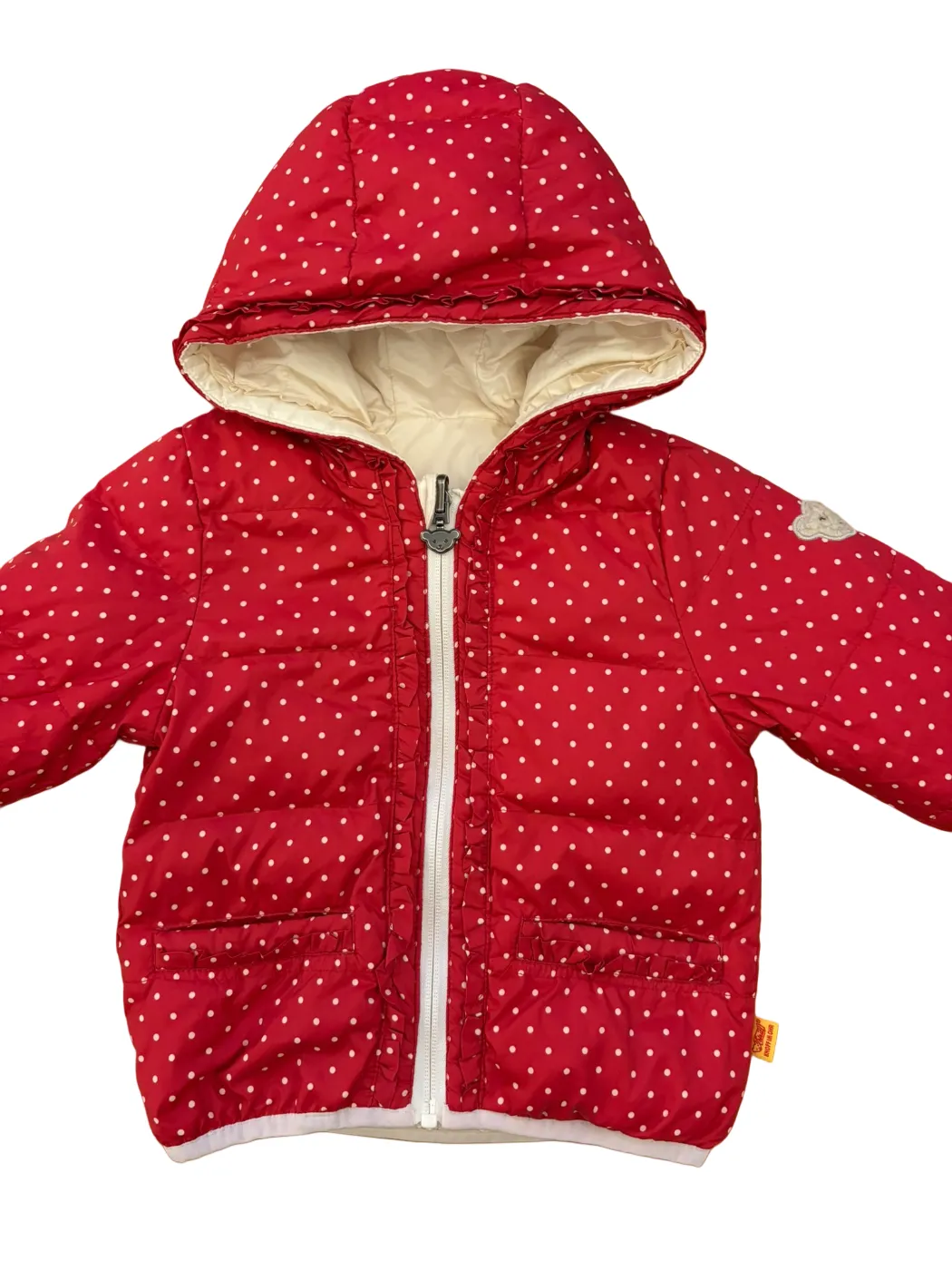 Veste à capuche réversible Steiff (12M / 80)