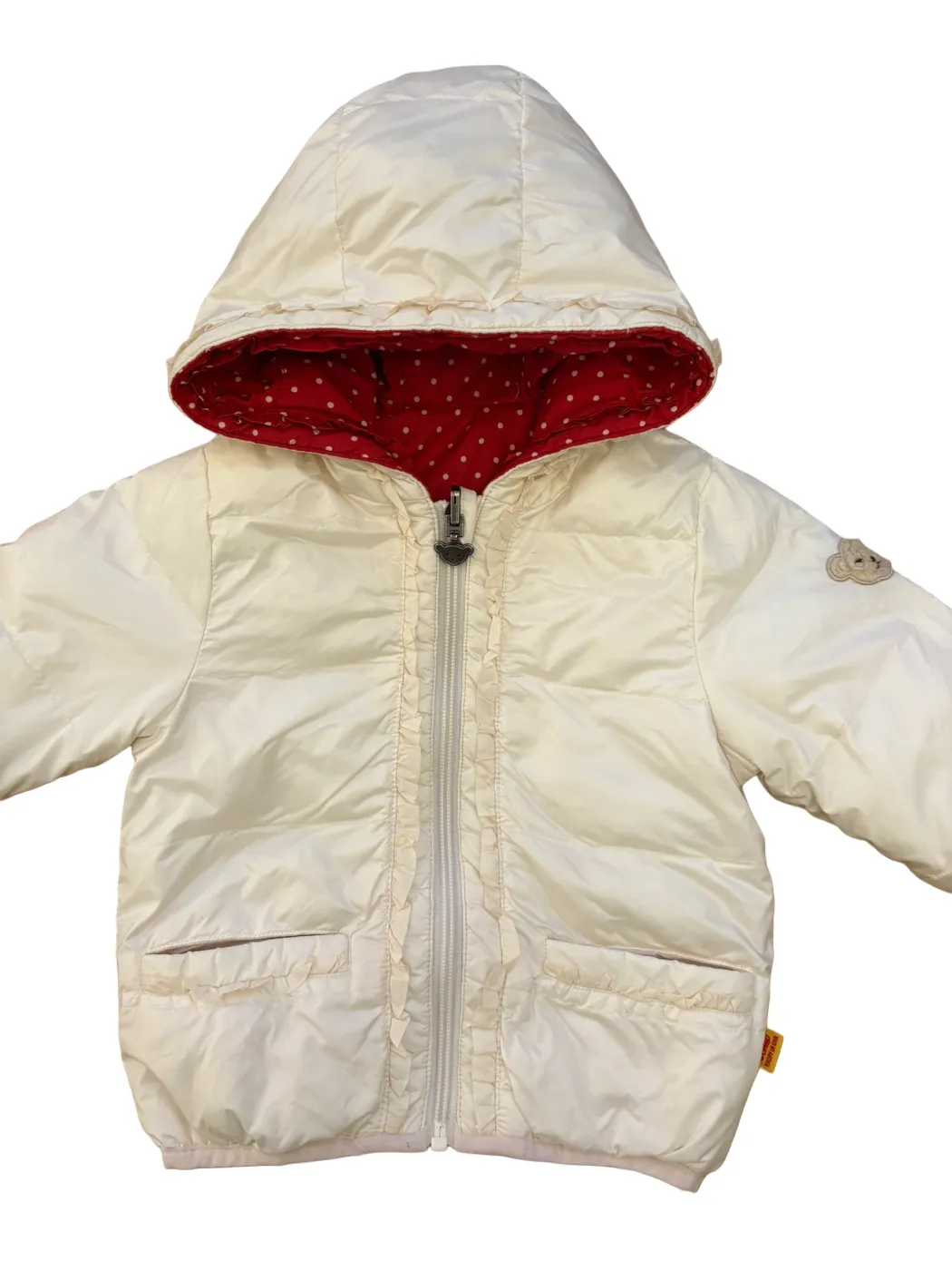 Veste à capuche réversible Steiff (12M / 80)