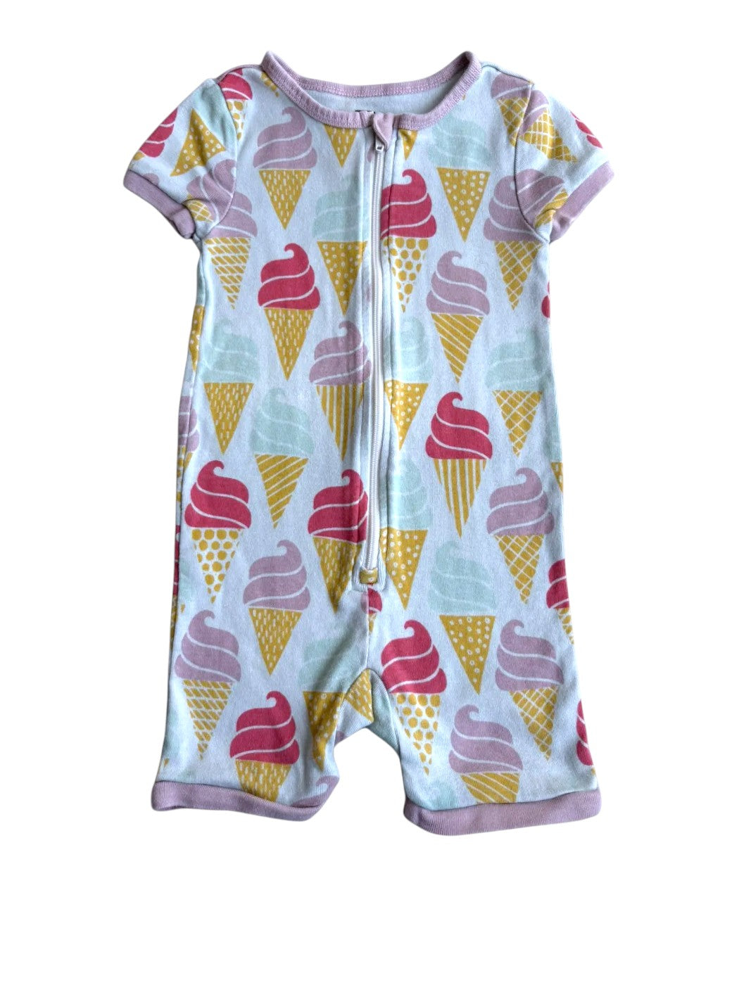 Tee-Eiscreme-Strampelanzug (18–24 M)