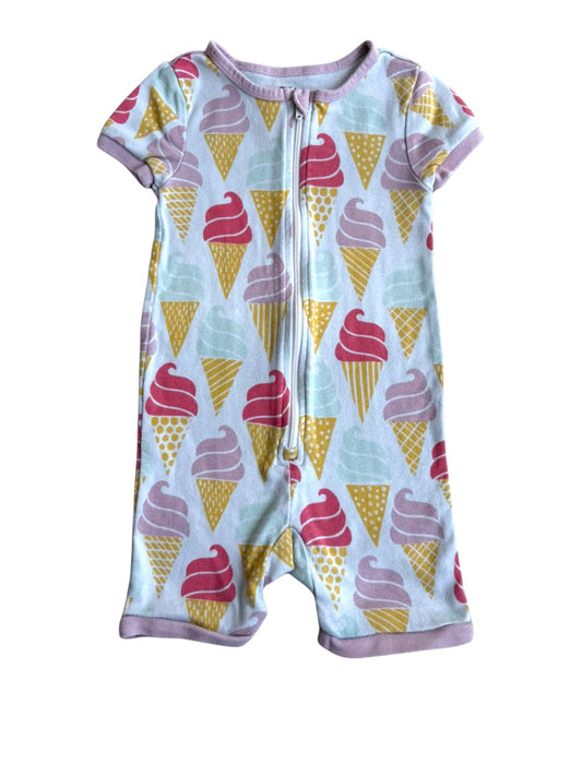 Tee-Eiscreme-Strampelanzug (18–24 M)