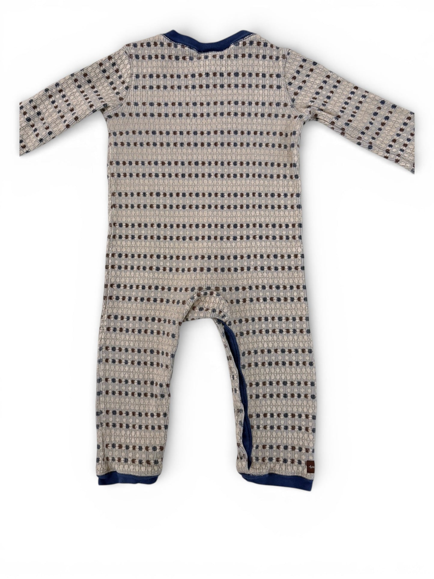 Tea Collection Waffle Romper (12-18M)