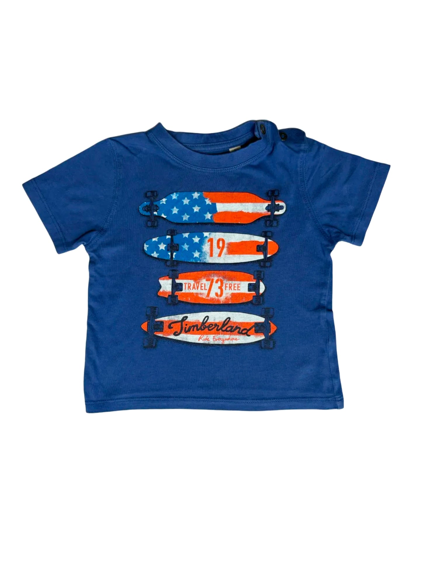 Timberland Blue Skateboard T-Shirt (2Y)