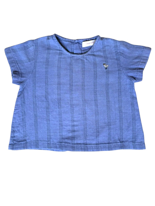 Kurzarmhemd „Periwinkle“ von Tiny Cottons (24M)