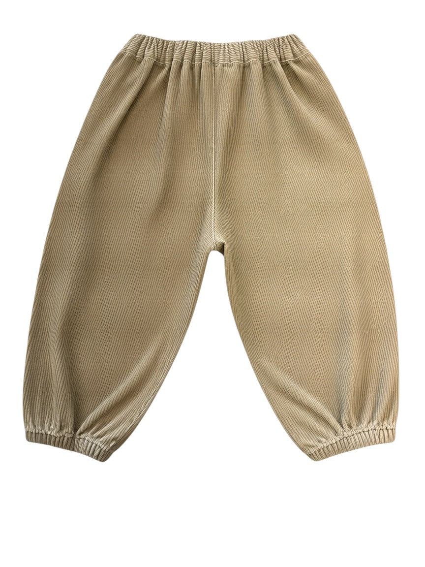 Uniqlo Unisex Khaki Corduroy Trousers, 18-24M