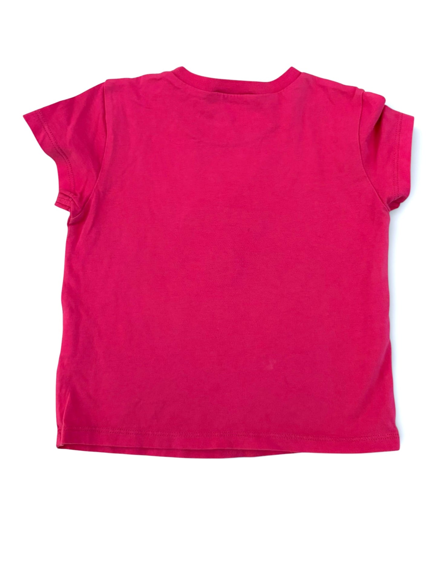 T-shirt United Colors of Benetton à fleurs roses (18M)