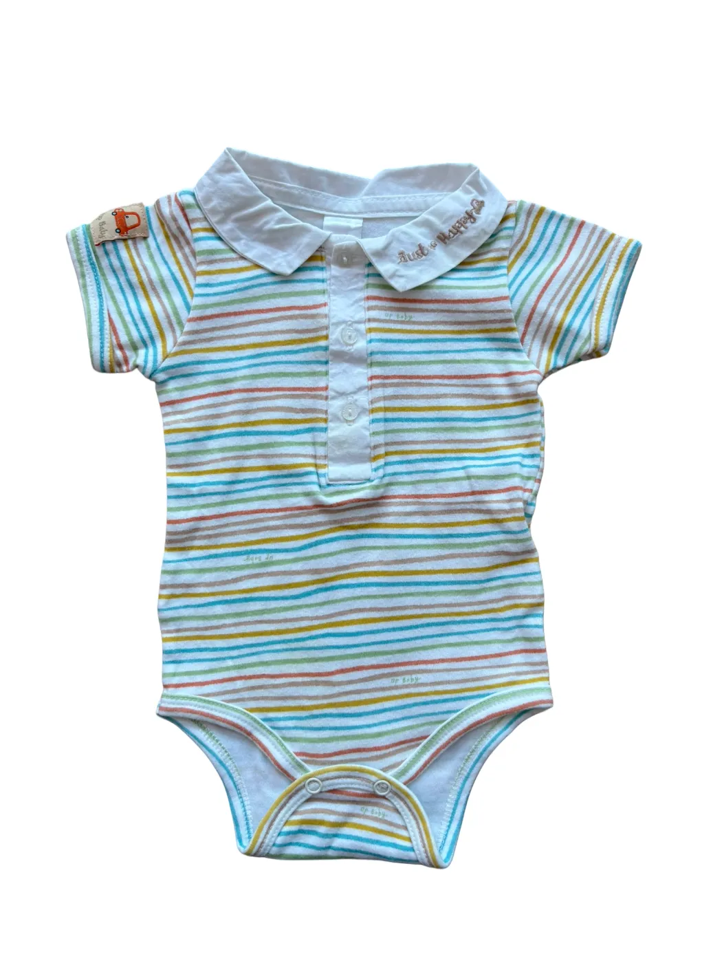 Body polo rayé multicolore Up Baby (68)