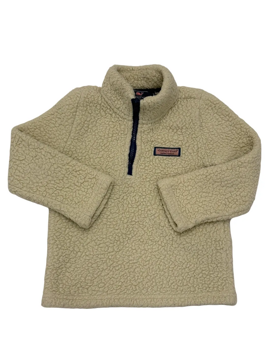 Vineyard Vines Beige Fleece Jacket (4Y)