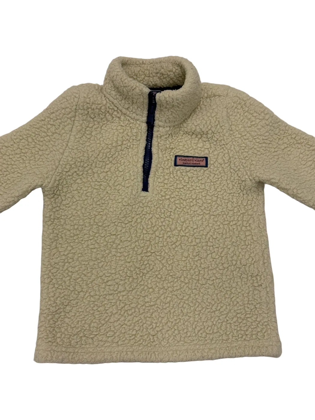 Vineyard Vines Beige Fleece Jacket (4Y)