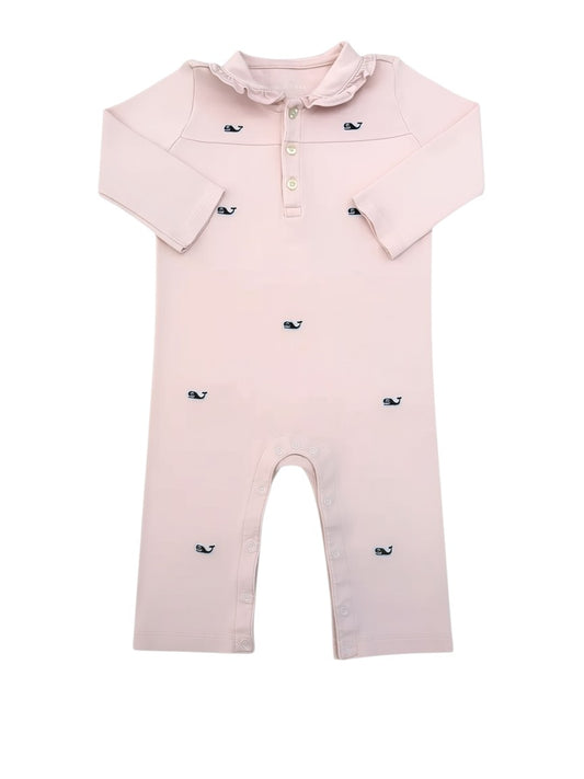 Vineyard Vines Rosa Wal-Strampler (12-18 Monate)