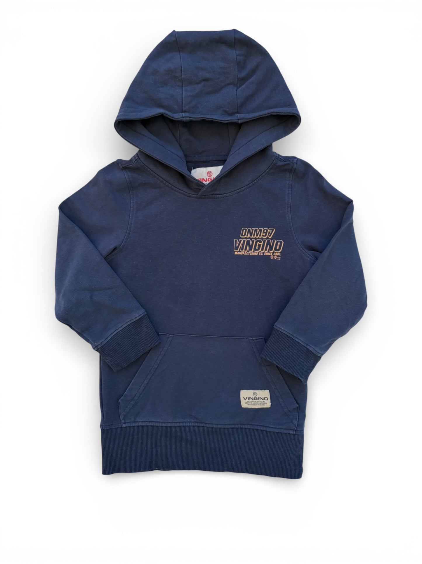Vingino Navy Hooded Sweatshirt (5Y / 110)
