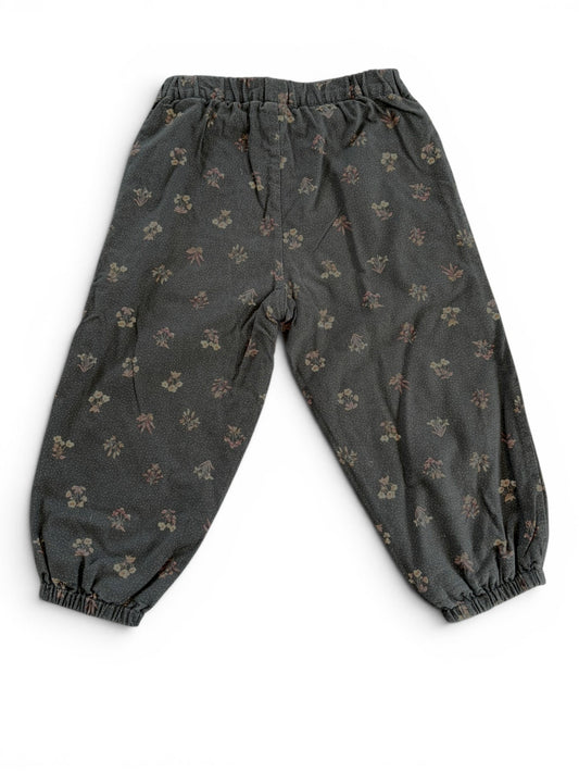 Wheat Grey Floral Pants (18M / 86)