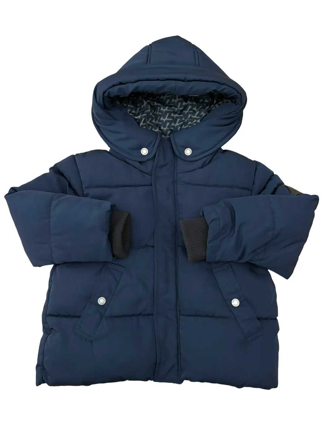 Zadig & Voltaire Navy Puffer Jacket (6Y / 114)