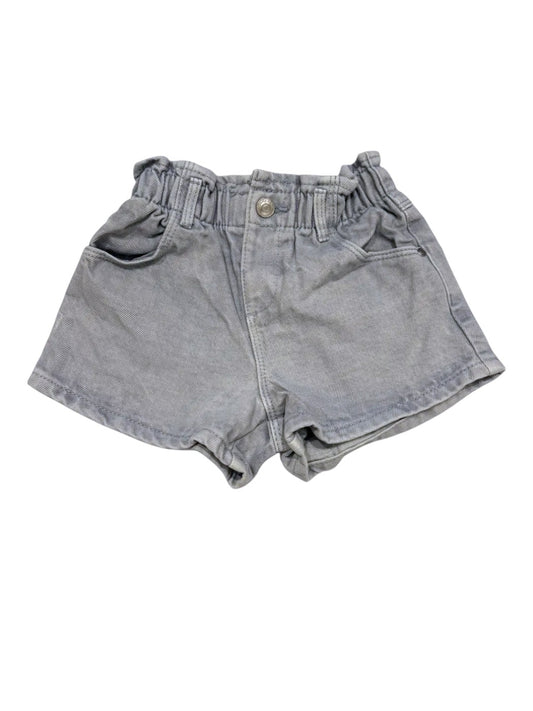 Zara Light Grey Denim Shorts size 9-12M / 80 - second hand baby clothing